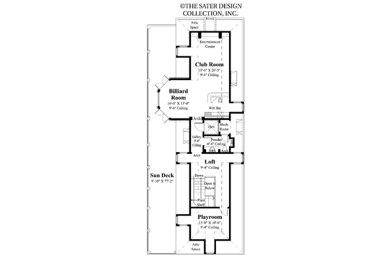 Floor Plan - Other Floor for Traditional House Plan #930-359 - 4 bed, 3.5 bath