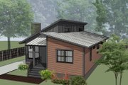 Modern Style House Plan - 3 Beds 2 Baths 1526 Sq/Ft Plan #79-363 