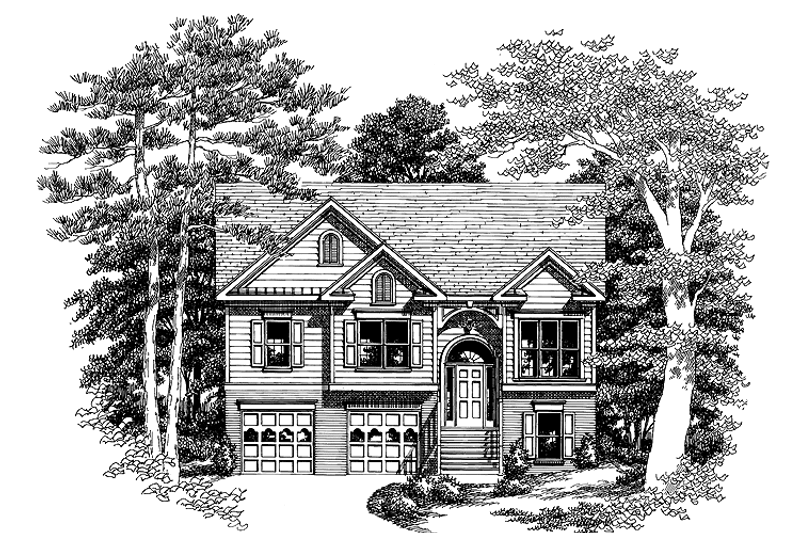Dream House Plan - Traditional Exterior - Front Elevation Plan #927-237