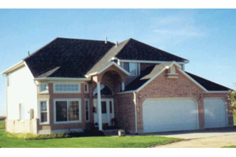 Home Plan - Exterior - Front Elevation 3 for Traditional House Plan #945-36 - 3 bed, 2.5 bath