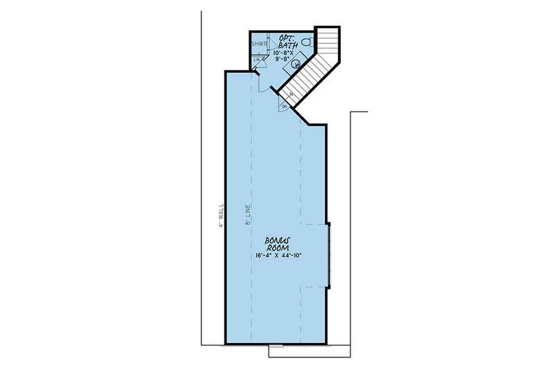 Dream House Plan - Floor Plan - Other Floor for European House Plan #17-3414 - 4 bed, 3.5 bath