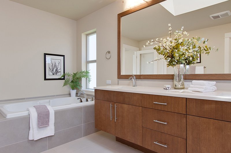 Architectural House Design - Interior - Master Bathroom 1 for Contemporary House Plan #132-564 - 4 bed, 3 bath