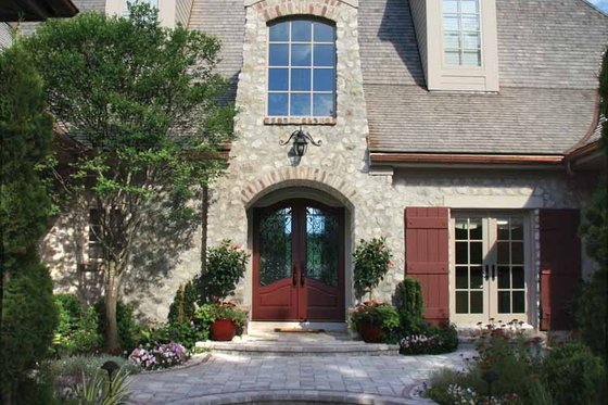 Exterior - Front Elevation 7 for Country House Plan #928-166 - 3 bed, 4 bath