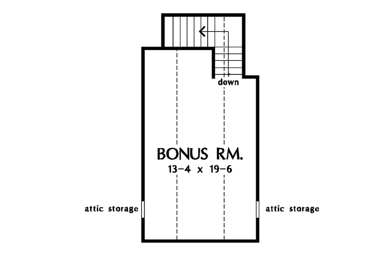 Home Plan - Floor Plan - Other Floor for Craftsman House Plan #929-328 - 3 bed, 2.5 bath
