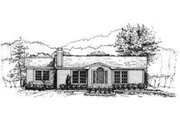 Ranch Style House Plan - 3 Beds 2 Baths 1032 Sq/Ft Plan #30-108 