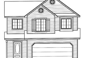 Dream House Plan - Traditional Exterior - Front Elevation Plan #308-254