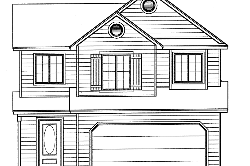 House Design - Traditional Exterior - Front Elevation Plan #308-254