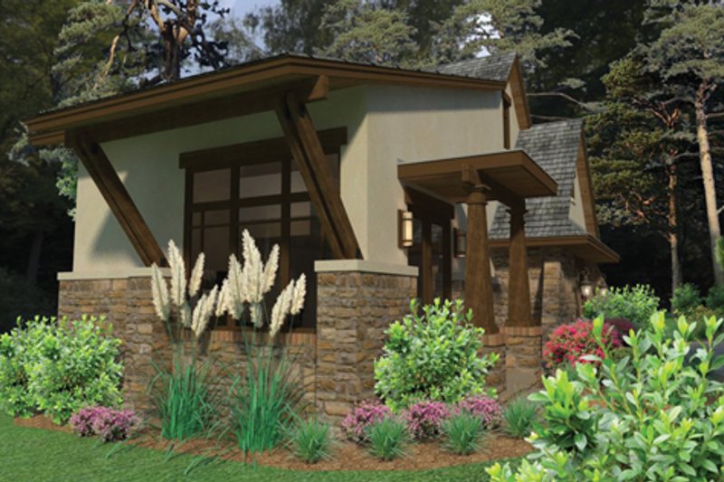 Dream House Plan - Exterior - Front Elevation 7 for Cottage House Plan #120-244 - 3 bed, 4 bath