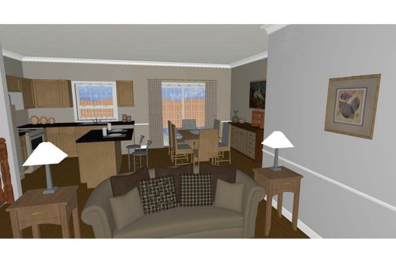 Interior - Other for Craftsman House Plan #126-183 - 3 bed, 2 bath