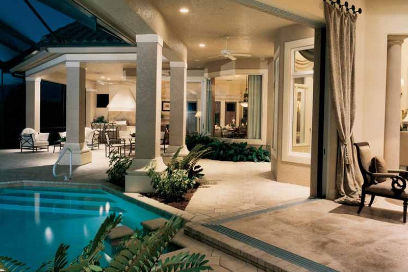 Dream House Plan - Exterior - Rear Elevation for Mediterranean House Plan #930-188 - 3 bed, 3.5 bath