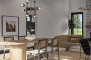 Modern Style House Plan - 3 Beds 2.5 Baths 1710 Sq/Ft Plan #455-470 