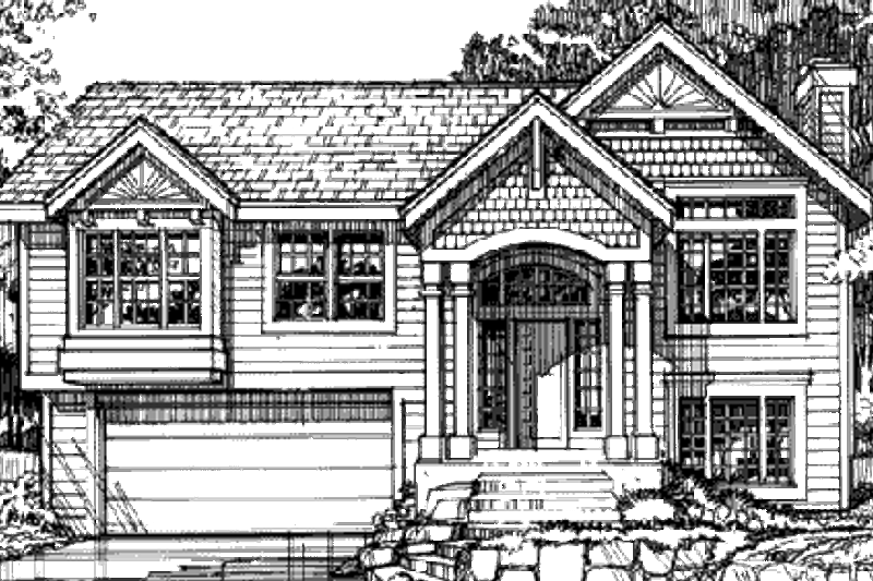 Home Plan - Exterior - Other Elevation for Traditional House Plan #320-368 - 3 bed, 2 bath