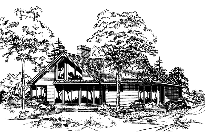 House Plan Design - Contemporary Exterior - Front Elevation Plan #320-861
