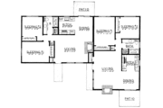 House Plan - 2 Beds 1 Baths 1656 Sq/Ft Plan #303-277 