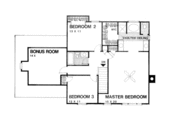 European Style House Plan - 5 Beds 3 Baths 2296 Sq/Ft Plan #56-171 