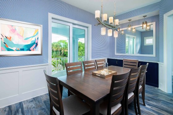 Interior - Dining Room for Cottage House Plan #938-130 - 3 bed, 3 bath