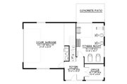 Contemporary Style House Plan - 2 Beds 1 Baths 1807 Sq/Ft Plan #1064-202 
