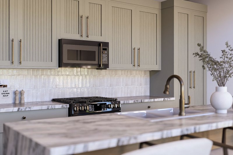 Dream House Plan - Interior - Kitchen 1 for Barndominium House Plan #455-677 - 3 bed, 3.5 bath