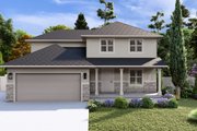 Traditional Style House Plan - 3 Beds 2.5 Baths 1629 Sq/Ft Plan #1060-303 