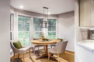 Interior - Dining Room for Traditional House Plan #17-3441 - 3 bed, 2 bath