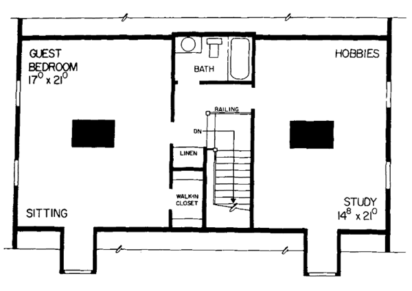 Home Plan - Classical Floor Plan - Other Floor Plan #72-807