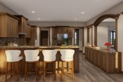 European Style House Plan - 4 Beds 3.5 Baths 4378 Sq/Ft Plan #17-3328 