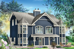 Traditional Exterior - Front Elevation Plan #25-4515