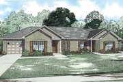 Traditional Style House Plan - 4 Beds 4 Baths 2024 Sq/Ft Plan #17-3335 