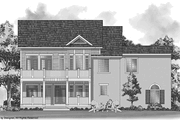 Classical Style House Plan - 4 Beds 2.5 Baths 3025 Sq/Ft Plan #930-250 