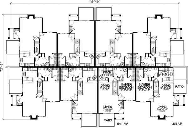 Home Plan - Prairie Floor Plan - Main Floor Plan #320-1144