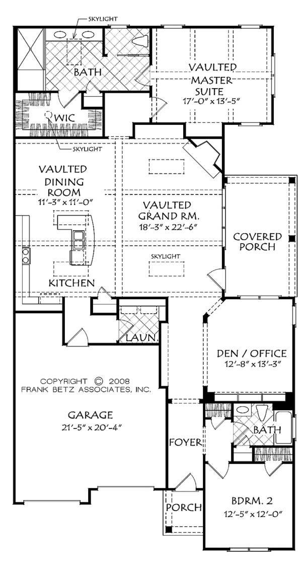 Home Plan - Colonial Floor Plan - Main Floor Plan #927-510