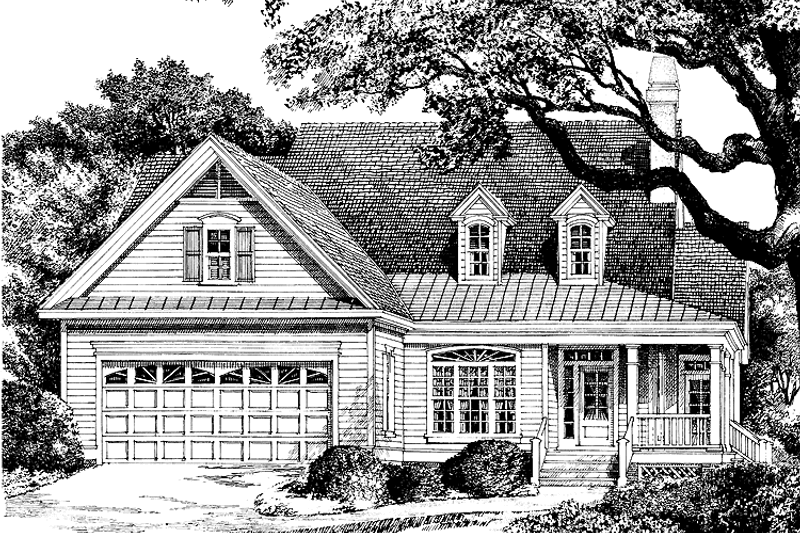 Architectural House Design - Ranch Exterior - Front Elevation Plan #929-588