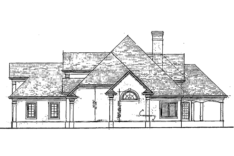 Home Plan - Floor Plan - Other Floor for Classical House Plan #453-350 - 3 bed, 2.5 bath