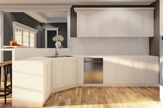 Interior - Kitchen for Southern House Plan #17-2066 - 4 bed, 3 bath