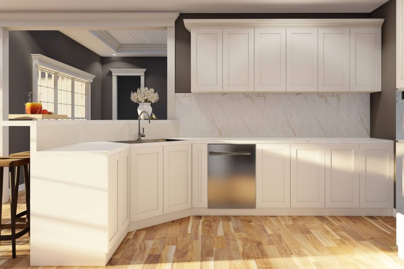Dream House Plan - Interior - Kitchen for Southern House Plan #17-2066 - 4 bed, 3 bath