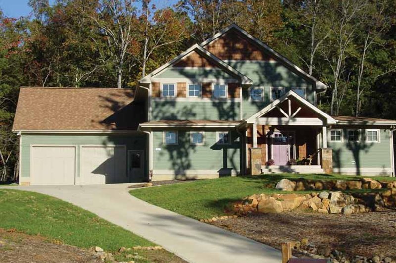 Architectural House Design - Exterior - Front Elevation 4 for Country House Plan #939-4 - 3 bed, 2.5 bath