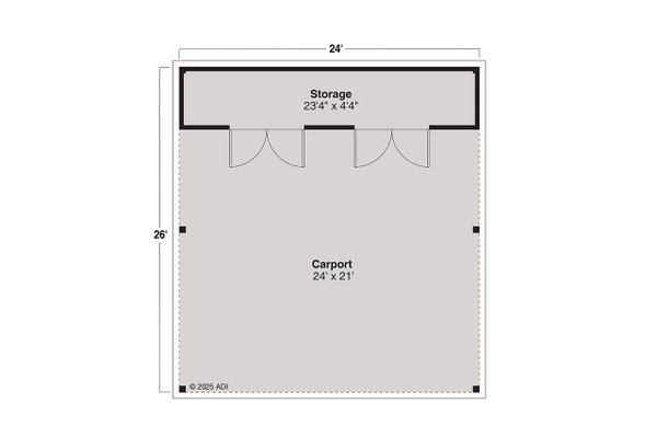 Dream House Plan - Craftsman Floor Plan - Main Floor Plan #124-1408