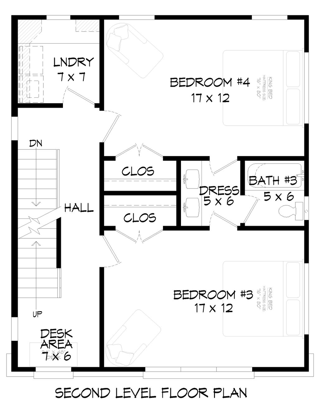 Contemporary Style House Plan - 4 Beds 3.5 Baths 2250 Sq/Ft Plan #932 ...
