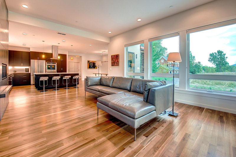 Architectural House Design - Interior - Family Room 2 for Contemporary House Plan #1042-19 - 4 bed, 3.5 bath