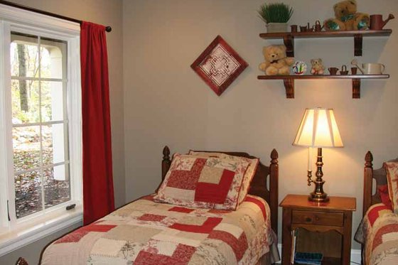 Interior - Bedroom 4 for European House Plan #928-190 - 2 bed, 2.5 bath