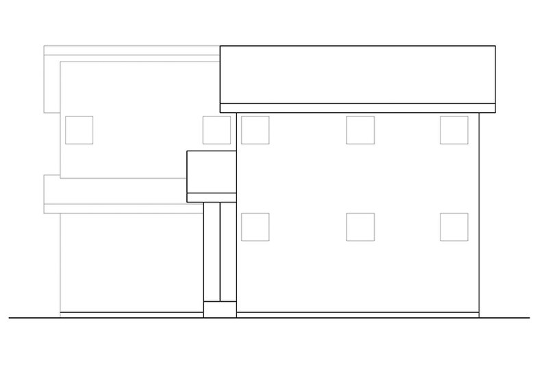 Home Plan - Exterior - Other Elevation for Contemporary House Plan #569-11 - 3 bed, 2.5 bath