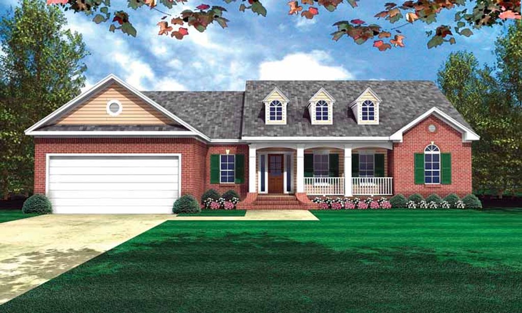 Country Style House Plan 3 Beds 2 Baths 1800 Sq Ft Plan  Country Style House Plan 3 Beds 2 Baths 1800 Sq Ft Plan