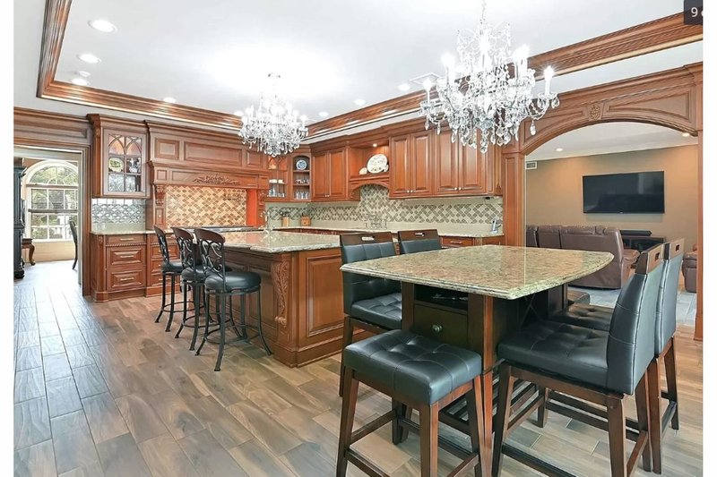 House Plan Design - Interior - Kitchen for Colonial House Plan #3-345 - 5 bed, 5 bath