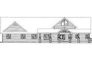 Bungalow Style House Plan - 3 Beds 2.5 Baths 2736 Sq/Ft Plan #117-705 