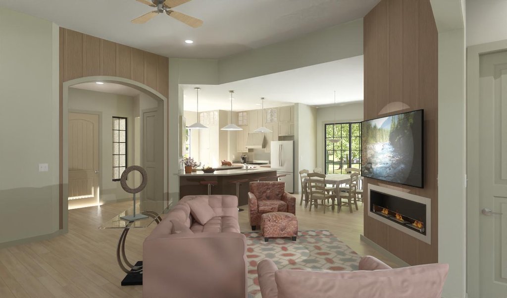 Interior - Other for Bungalow House Plan #1126-4 - 3 bed, 2 bath