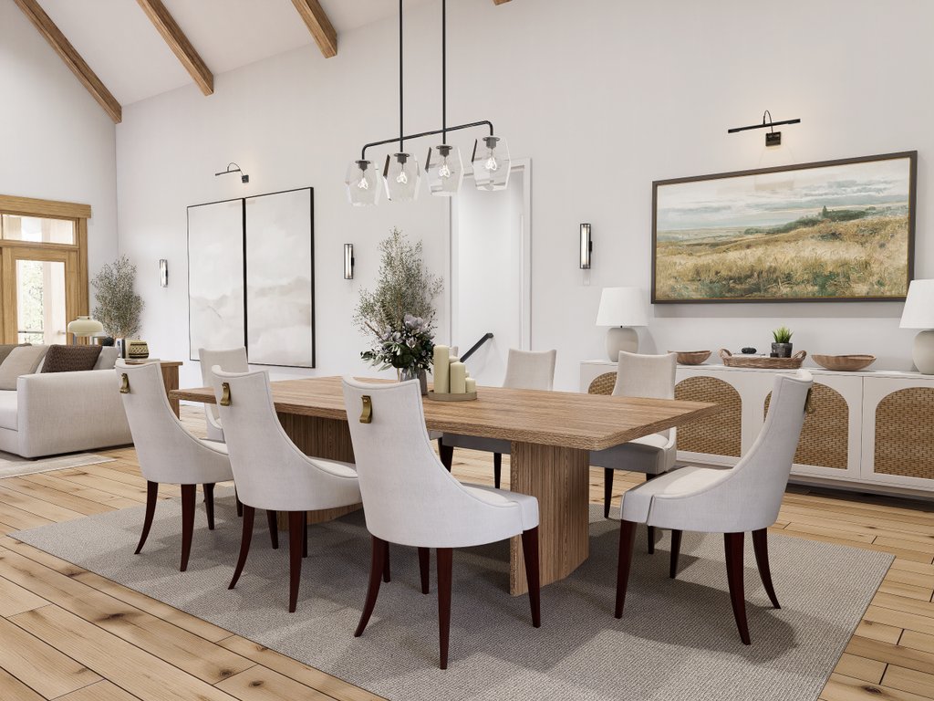 Interior - Dining Room for Farmhouse House Plan #54-680 - 3 bed, 2 bath