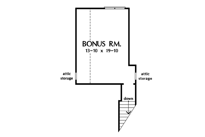 Home Plan - Floor Plan - Other Floor for Country House Plan #929-336 - 3 bed, 2 bath
