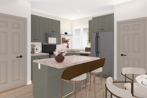 Interior - Other 1 for Ranch House Plan #1060-423 - 2 bed, 2 bath