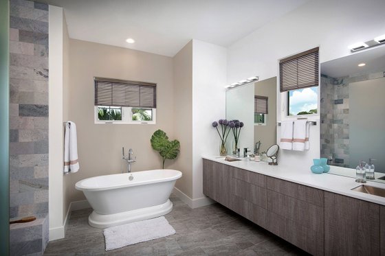 Interior - Master Bathroom for Beach House Plan #938-83 - 4 bed, 3 bath