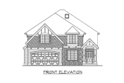 Traditional Style House Plan - 3 Beds 2.5 Baths 2960 Sq/Ft Plan #132-136 